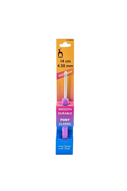 Crosete din aluminium cu maner din plastic 14CM/4.5MM