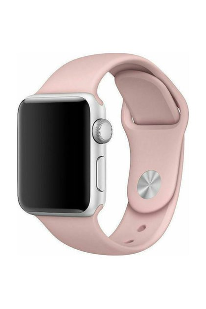 Λουράκι Σιλικόνης Ροζ (Apple Watch 38/40mm)