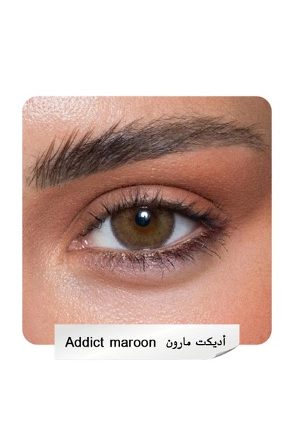 عدسات انستازيا - Addict maroon