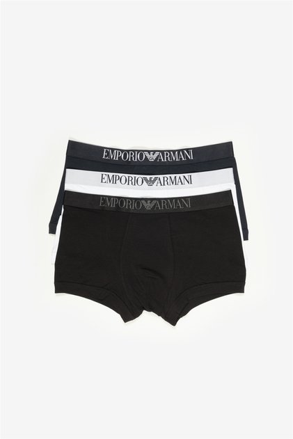 Erkek 3lü Boxer Çok Renkli