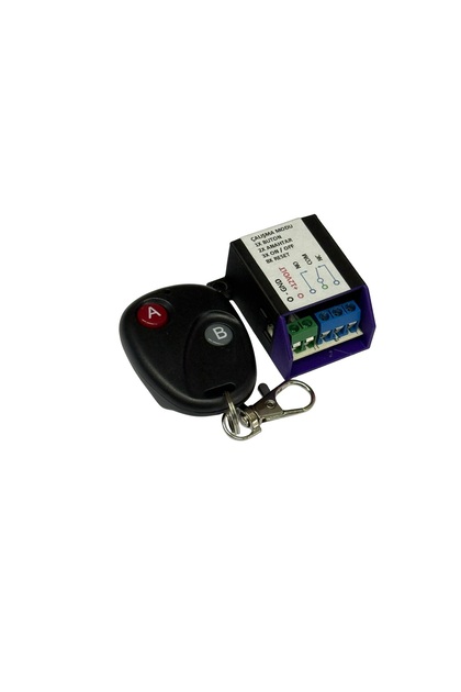 Kablosuz Rf Uzaktan Kumandalı Röle Kartı 1 KANAL RÖLE + KUMANDA 12 Volt