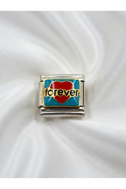 Select & Combine) Buy 3 Get 2 Forever Heart Italian Bracelet Compatible Charms 316L
