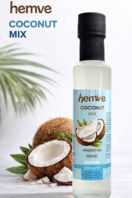 HEMVE Coconut Fit Hindistan Cevizi Şurubu mix 250 ml-Detox Mix