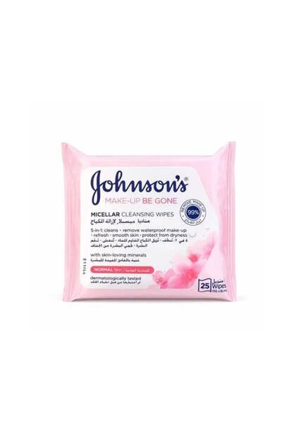 Micellar Wipes for Makeup Removal 5 in 1 for Normal Skin - 25 Wipes