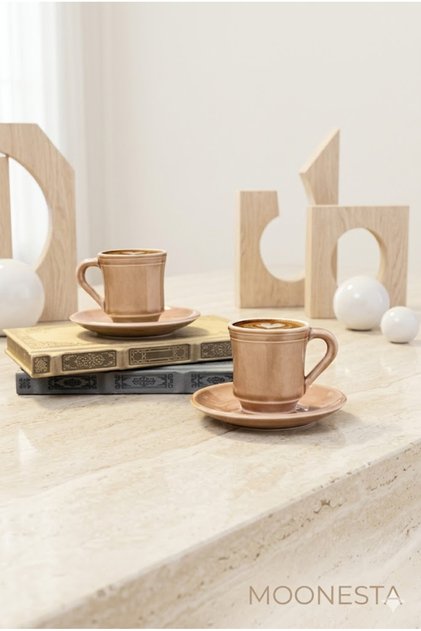 Mdm Coco Beaute 2-Person Coffee Cup Set - Powder - 100 ml