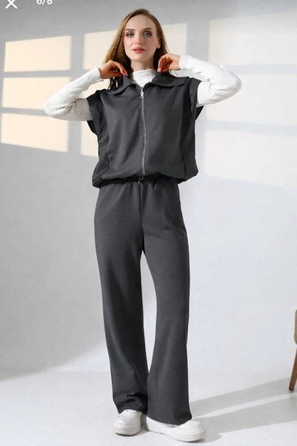 YELEK PANTOLON İKİLİ MODAL TAKIM