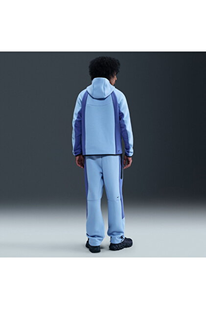 Nike Tech Fleece Pro Windrunner FZ Jacket Erkek Mavi Sweatshirt