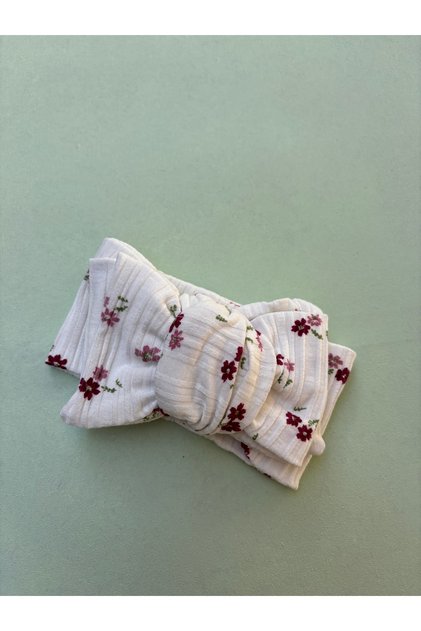 Burgundy Floral Band