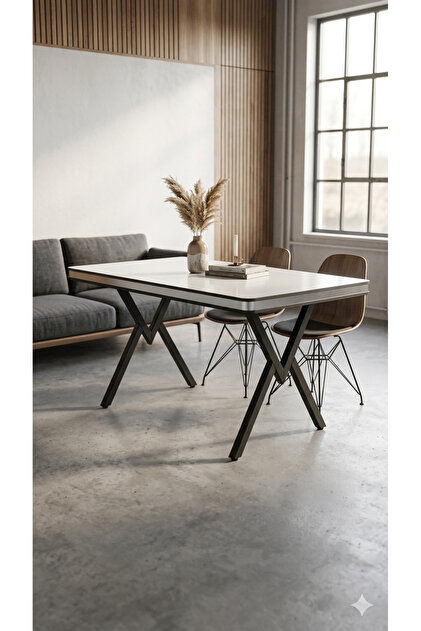 Maholandin Nordic Compact Modern Yemek masası Mutfak Masası 70×110
