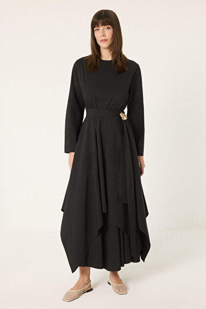 princess polly baby blue dress Mira Black Modest Abaya Dress With V-Neck And Floral Design  House Of  Haniya