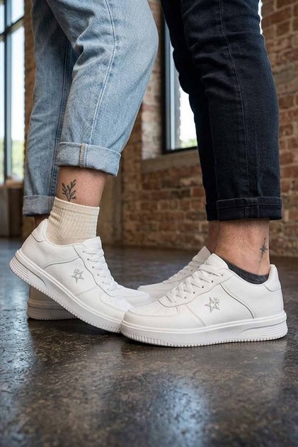 Unisex Sneaker - Casual Sports Shoes - Comfortable Sneaker with Thick Soles