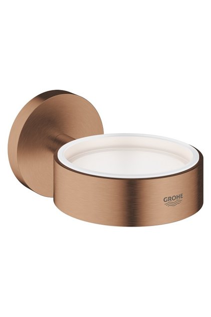 Suport Grohe, Essentials holder f.glass/dish/dispenser, pahar sau savoniera, fixare ascunsa, brushed