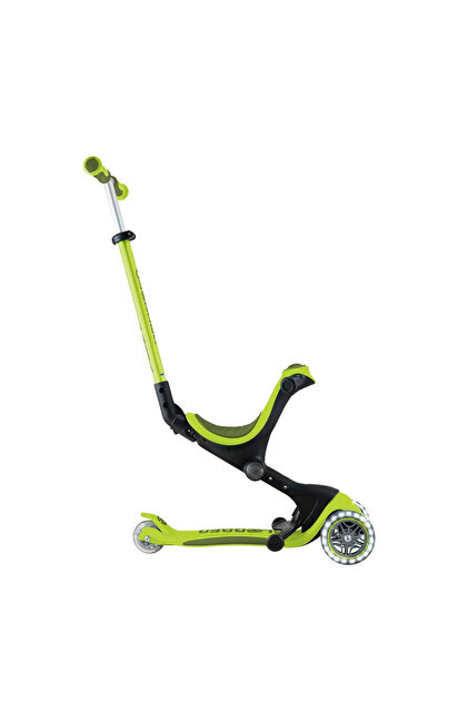 Globber 3in1 Go Up Deluxe 3 Tekerlekli Katlanabilir Işıklı Yeşil