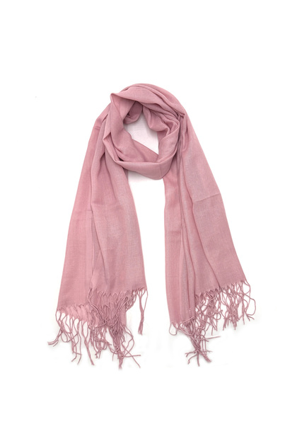 Cotton Viscose Pashmina Women's Shawl 180x70 Cm With Tassels High Quality 150 gr