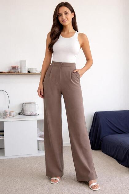Palazzo Trousers Original Cut Stylish Design Trousers
