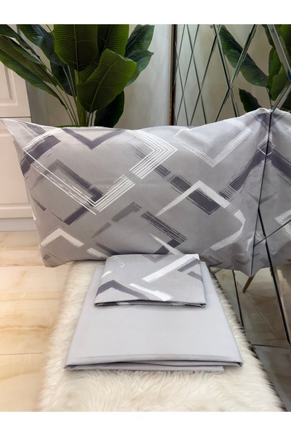 Double Bed Sheet and Pillowcase Set Without Elastic