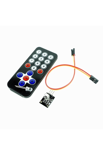 KIT IR telecomanda + receptor + cablu