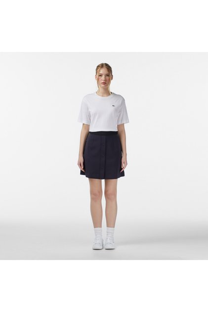Kadın Classic Fit Lacivert Etek