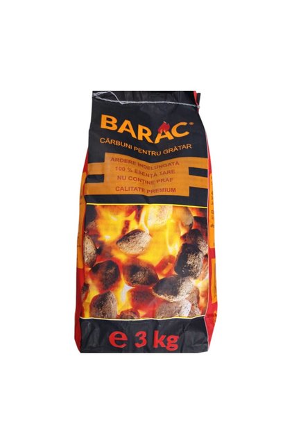 Sac carbune de lemn pentru gratar 3 kg