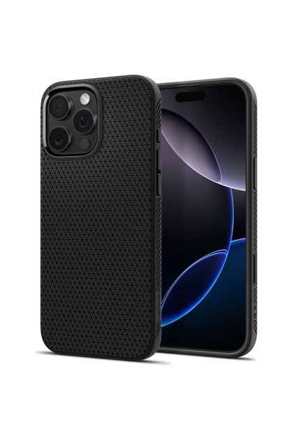 Husa Liquid Air T Case (MagFit + Control Cameră) pentru iPhone 16 Pro – negru mat