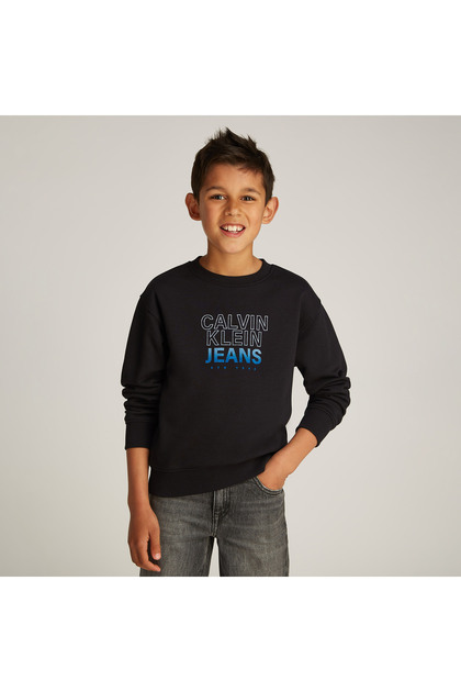 Çocuk Siyah Sweatshirt