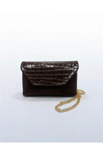 Brown Shule Bags Gigi Clutch Evening Dress Bag