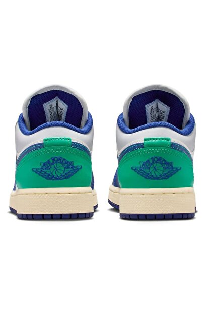 Nike Air Jordan 1 Low(GS) Leather Sneaker Hakiki Deri Günlük Spor