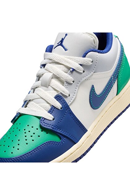Nike Air Jordan 1 Low(GS) Leather Sneaker Hakiki Deri Günlük Spor