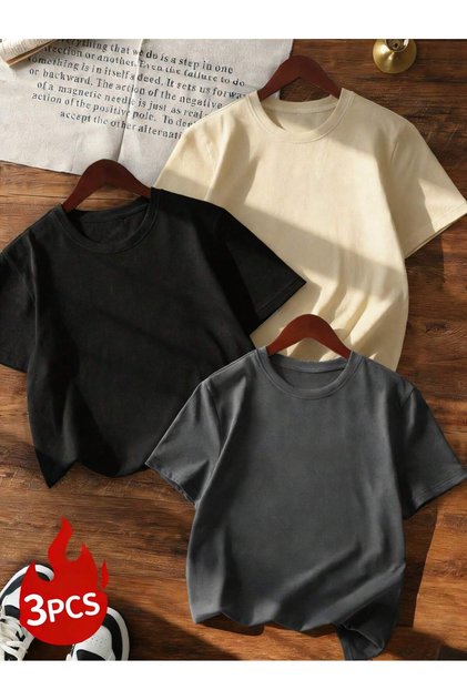 3 Pieces of Cycling Collar T-Shirts