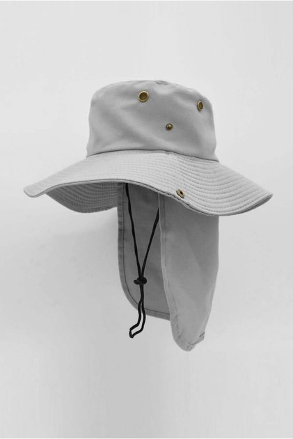 Outdoor Uv Sun Protection Hat Gray Legionary Safari Hat