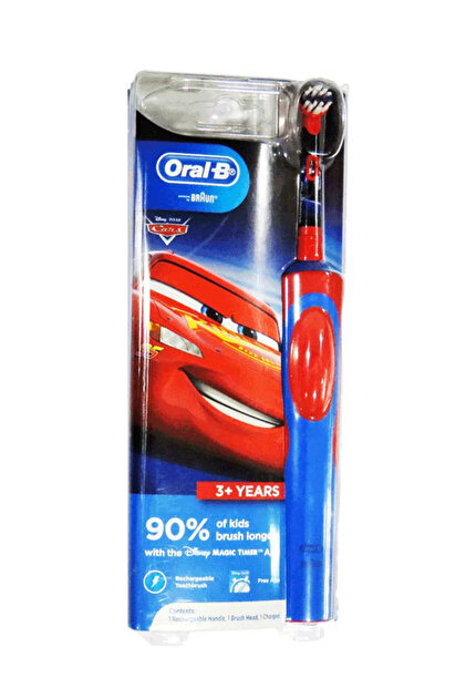 STAGES POWER VITALITY DISNEY CARS ELECTRIC RECHARGEABLE KIDS TOOTHBRUSH