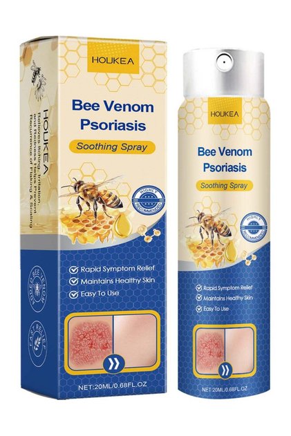 Bee Venom Whitening Care Cream Psoriasis Soothing Spray Anti-itch Skin Ointment