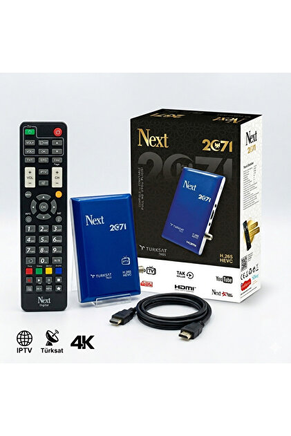 Next Nextstar Next 2071 H265 HEVC I.P.T.V. Özellikli Çanaklı