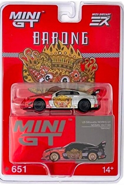 ミニカー MINIGT LB-SilhouetteWORKSGTNissan 35GTRR 1/64スケール CM MODEL「LB SILHOUETTE WORKS NISSAN 35GT-RR 