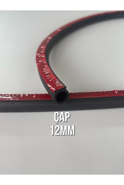 BANTLI KAPI SÜNGER FİTİLİ NO 1 (12mm) (1 Adet/1 Metre)