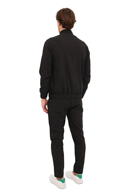 Lumberjack MB BS04 WOVEN T.SUIT 6FX Siyah Erkek Eşofman Takımı