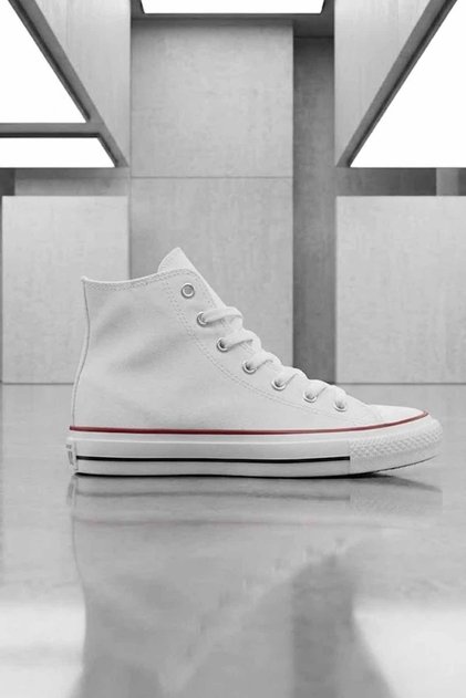 Unisex White-Black-Beige-Navy Blue- Canvas High-Top High-Top Canvas Sneaker Shoes