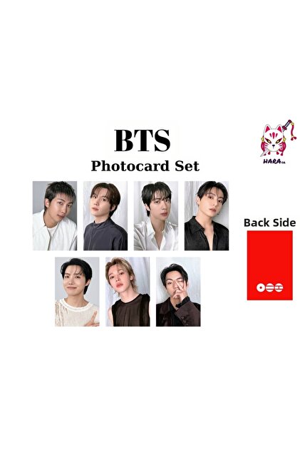 Hara Company Bts Arirang Album Photocard Set (7 Pieces) Fanmade