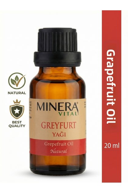 Grapefruit Oil 20 ml (Grapefruit Oil) Glass Bottle with Dropper