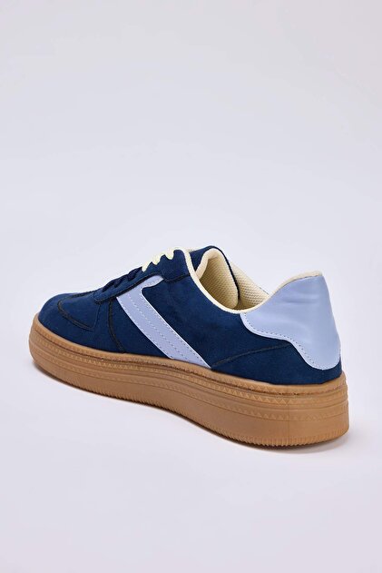 Trendyolmilla Shoes Lacivert İki Bağcıklı Çift Kullanımlı Kadın