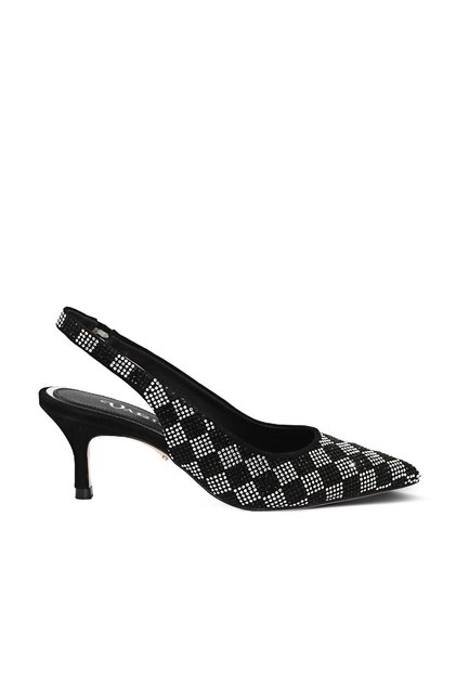 SIYAH SUET SILVER R8799