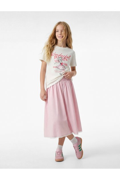 Printed Cotton Short-Sleeve Crew-Neck T-Shirt