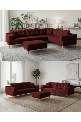 Velura Home & Living Zeri Yataklı Puzzle Modüler Köşe Koltuk
