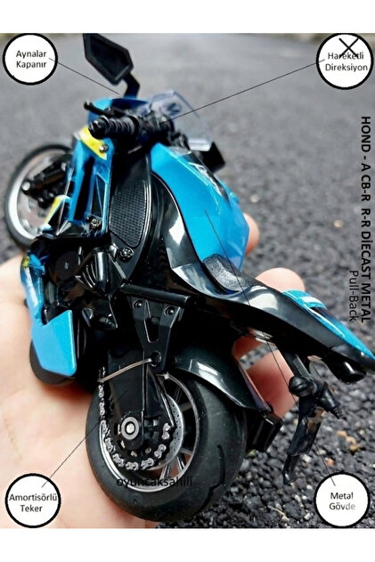 Genel Markalar Kawasaki ZX 12r 1/32 Model Motor - Fiyatı, Yorumları