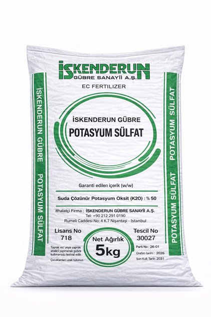 Potasyum Sülfat Granül 5 kg