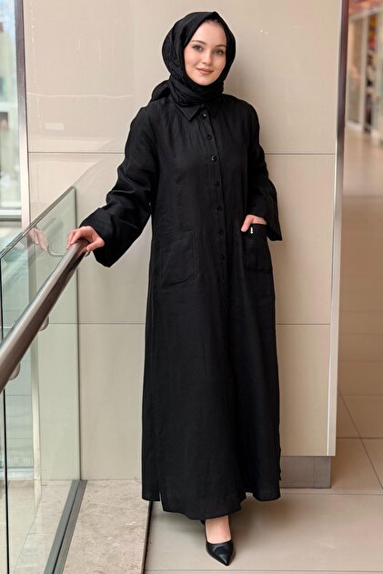 MISS DALIDA Kol Detaylı Cupro Kap Siyah T26Y-8007 - Fiyatı, Yorumları
