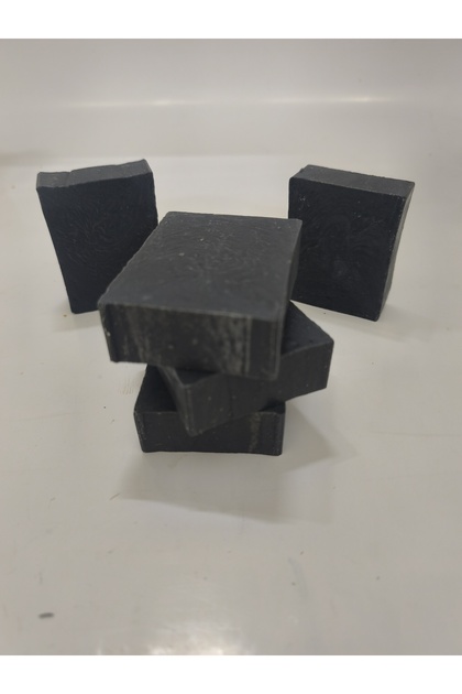 Activated Carbon (Charcoal) Olive Oil Soap (1 Piece), Handmade Natural Olive Oil Soap, Acne, Blackheads