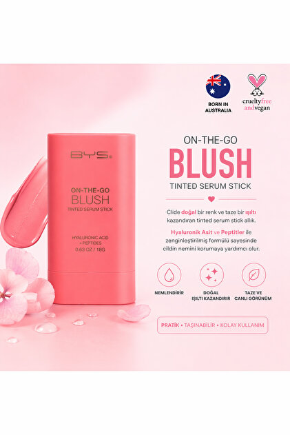 3945①Boysenberry Blush 接木苗 BYS Australia BYS Tinted Serum Stick Blush Vibrant Rose (Gül