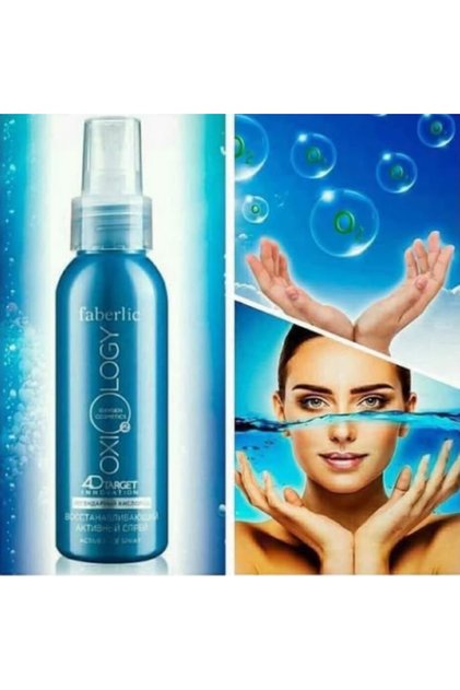 OXIOLOGY Serisi Onarıcı/Yenileyici Aktif Yüz Spreyi/NEMLENDİRİCİ