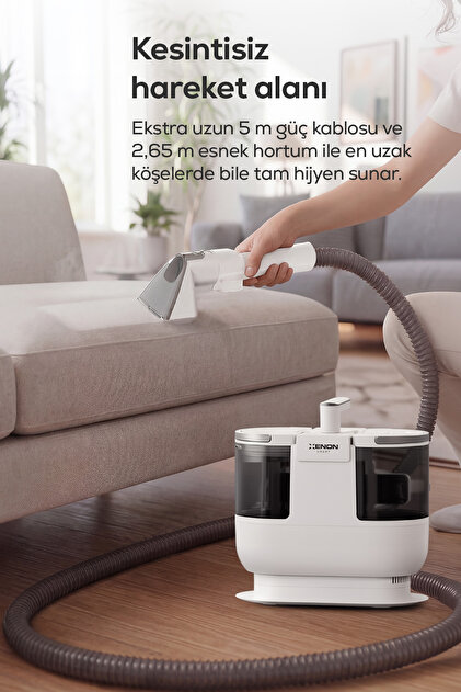 Xenon Smart Buharlı Halı Yıkama & Koltuk Temizleme Makinesi 1700W